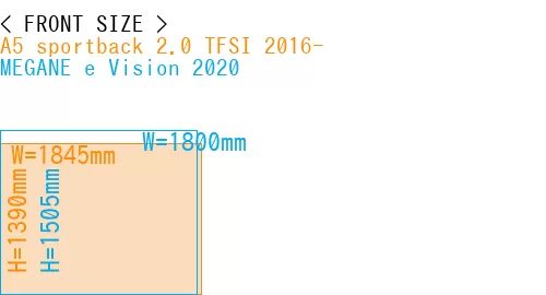 #A5 sportback 2.0 TFSI 2016- + MEGANE e Vision 2020